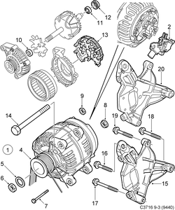 saab C3716 Генератор