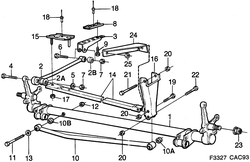 saab F3327 Задний мост