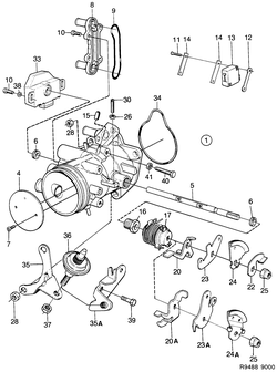 saab R9488 Дроссель