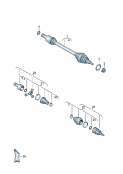 seat 407020 Приводной вал. D             >> - 01.11.2015. для 5-ступ. механической КП. для 5-ступенчатой МКП, роботизированной