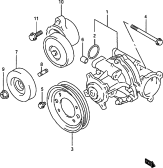 suzuki 37040 ВОДЯНАЯ ПОМПА