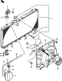 suzuki 37041 РАДИАТОР