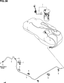 suzuki 4879 ТОПЛИВНЫЙ НАСОС (M16A:LHD)