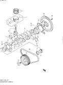 suzuki 57274 КОЛЕНВАЛ (RM415)