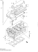 suzuki 91385 ГОЛОВКА ЦИЛИНДРОВ (RM413,RM415)