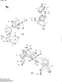 suzuki 53920 ОПОРА ДВИГАТЕЛЯ (RS415:MT)