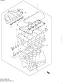 suzuki 91046 ENGINE GASKET SET (RS413)