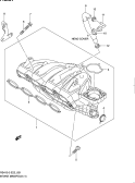 suzuki 54303 ВСАСЫВАЮЩИЙ КОЛЛЕКТОР (RS413,RS415)