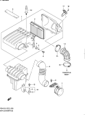 suzuki 54310 AIR CLEANER (RS416)