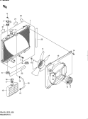 suzuki 54332 РАДИАТОР (GASOLINE)