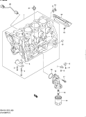 suzuki 85542 ЦИЛИНДР (RS413,RS415)