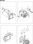 suzuki 56662 ЭЛЕКТРООБОРУДОВАНИЕ ДВИГАТЕЛЯ (RW419D)