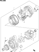 suzuki 56669 ГЕНЕРАТОР (SEE NOTE)