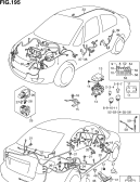 suzuki 52056 KABELBAUM (TYPE 4,5:4DR:LHD)