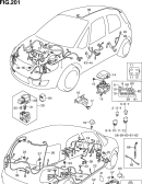 suzuki 52281 KABELBAUM (TYPE 4,5:5DR:RHD)
