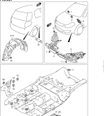 suzuki 52430 КОЛПАК / КРЫШКА КУЗОВА (TYPE 4,5,6)