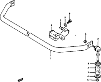 suzuki 46982 ANTI-ROLL BAR