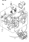 suzuki 47146 HEATER (LHD) - MY97