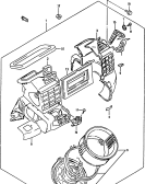 suzuki 47149 HEATER BLOWER (LHD)