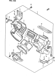 suzuki 47150 HEATER BLOWER (RHD)