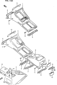suzuki 47151 CONSOLE BOX