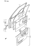 suzuki 47178 FR DR PANEL (3DR)