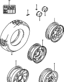 suzuki 48330 КОЛЕСНЫЙ ДИСК