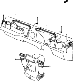 suzuki 64756 ОБОГРЕВ СТЕКОЛ