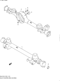 suzuki 63076 AXLE HOUSING (SN413V:2WD)