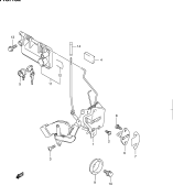 suzuki 63959 ЗАМОК ЗАДНЕЙ ДВЕРИ (TYPE 5,6,7)