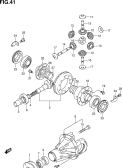 suzuki 58708 ЗАДНИЙ ДИФФЕРЕНЦИАЛ