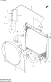 suzuki 62053 RADIATEUR (SQ420WD) 