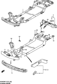 suzuki 63478 РАМА ШАССИ