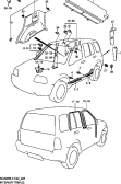 suzuki 63501 ОТДЕЛКА ИНТЕРЬЕРА (SEE NOTE)
