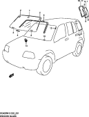 suzuki 63510 ОКНО / СТЕКЛО