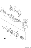 suzuki 76735 СТАРТЕРНЫЙ МОТОР (NAME PLATE:31100-64G0)