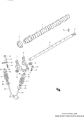 suzuki 78240 РАСПРЕДВАЛ / КЛАПАН (SY413,SY416)