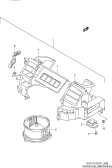 suzuki 78272 ВЕНТИЛЯТОР ОТОПИТЕЛЯ (RHD)