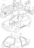 suzuki 78278 ОТДЕЛКА ИНТЕРЬЕРА (3DR)