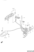 suzuki 78313 ЗАМОК ПЕРЕДНЕЙ ДВЕРИ (5DR)