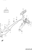 suzuki 78320 ЗАМОК ЗАДНЕЙ ДВЕРИ (5DR)