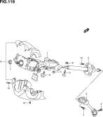 suzuki 99235 РУЛЕВАЯ КОЛОНКА