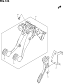 suzuki 99240 ПЕДАЛЬ / КРОНШТЕЙН ПЕДАЛИ (MT)