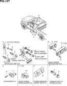 suzuki 987 ПЕРЕКЛЮЧАТЕЛЬ КУЗОВА