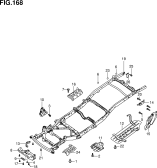 suzuki 1032 НИЖНИЙ ЩИТОК РАМЫ (VQ40DE)