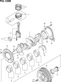 suzuki 147014 KURBELWELLE  (K12B:TYPE 1:AT)