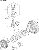 suzuki 147118 КОЛЕНВАЛ (D13A)