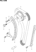 suzuki 147369 ЦЕПЬ ГРМ (M16A)