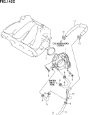 suzuki 147078 КОРПУС ДРОССЕЛЬНЫХ ЗАСЛОНОК (M16A)