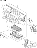 suzuki 147383 LUFTFILTER  (M16A)